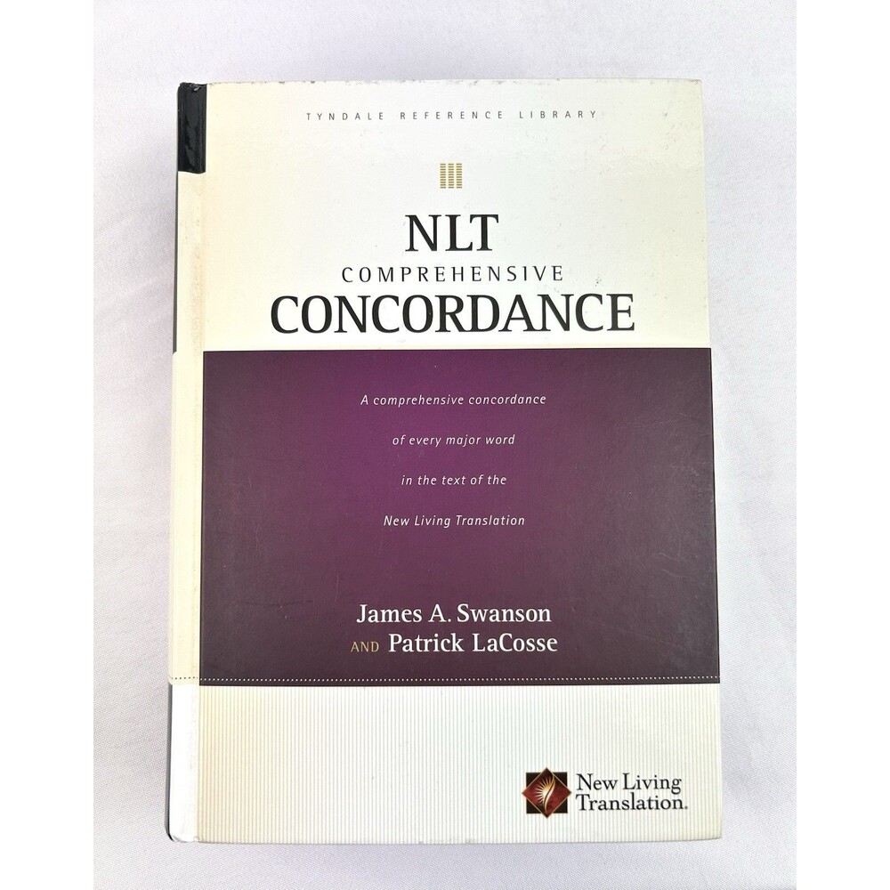 NLT Comprehensive Concordance : A Comprehensive Concordance of Every Major Word